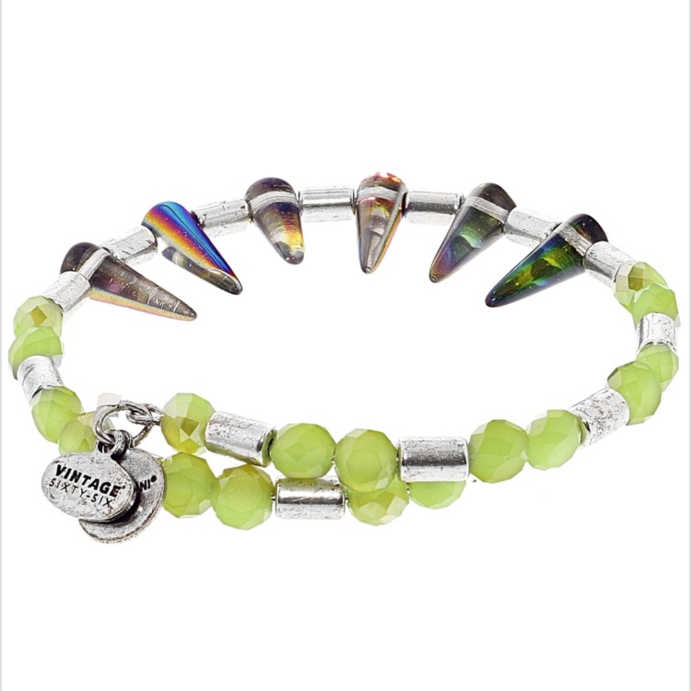Alex & Ani Verdant Aura Depths of the Wild Wrap - Picture 2 of 5